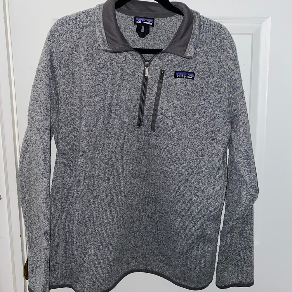 mens patagonia quarter zip